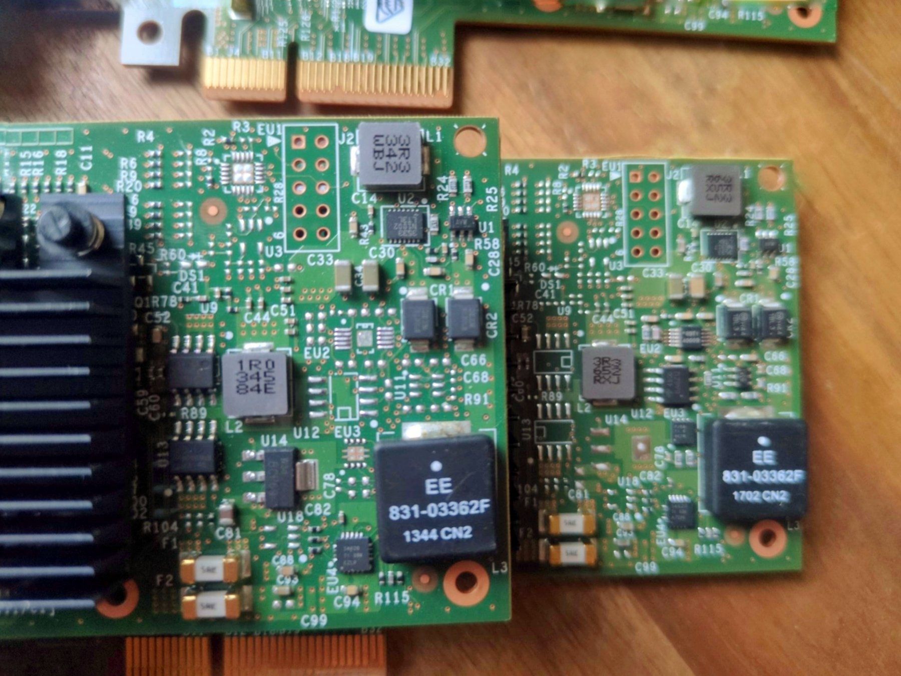 Intel Unità & Adattatore: 3x Original Intel i350-T4 Quad NICs – Usato da Langenthal venduto da YElektra 5