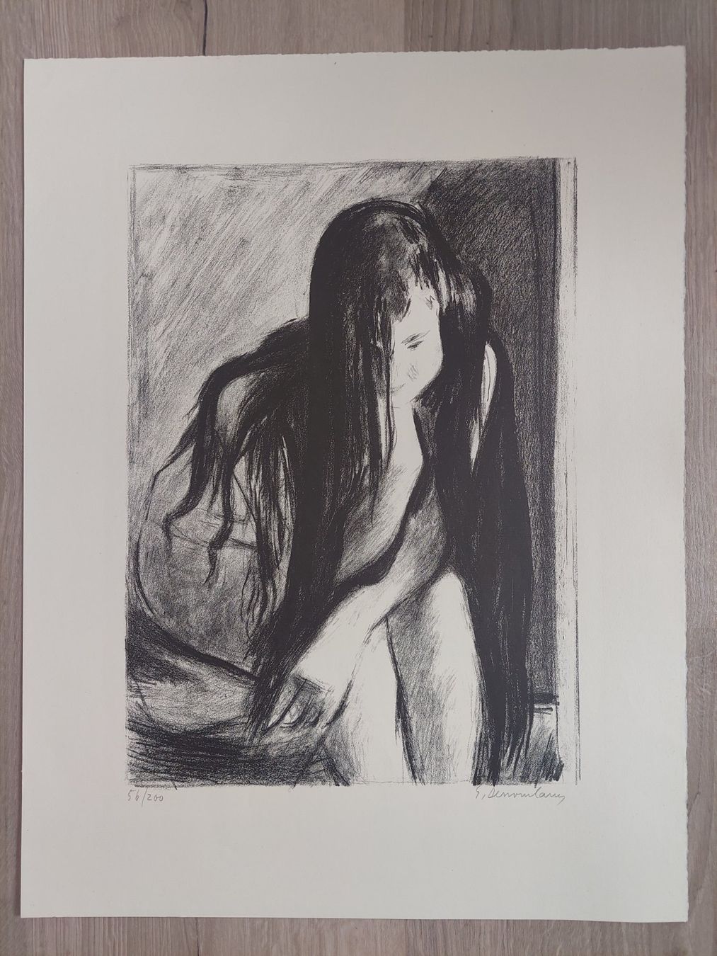 Grafica & Litografie: Original Lithographie Georges Dessouslavy signiert – Usato da Obfelden venduto da Foto_Bild_Kunst_Buch