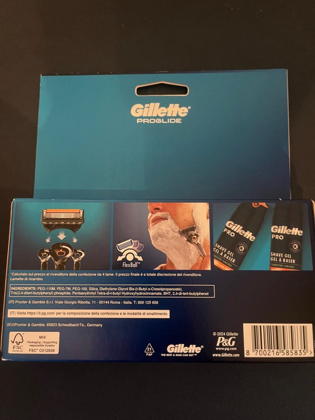 Rasoi & Lamette da barba: Gillette ProGlide x10 – Nuovo e nell'imballaggio originale da Noville venduto da Berlusconi55 1