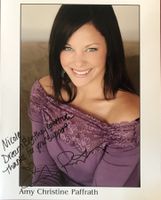 Amy Paffrath Autogramm signiert Foto 20x25cm