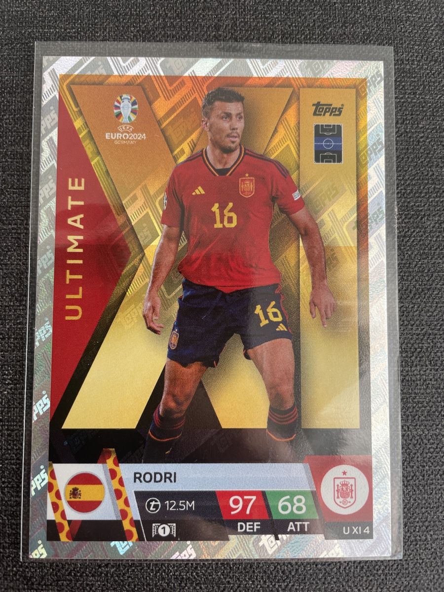 Topps Carte collezionabili: Topps Match Attax Rodri Spanien Euro 2024 – Nuovo (secondo la descrizione) da Burgdorf venduto da Sports_Cards_3400