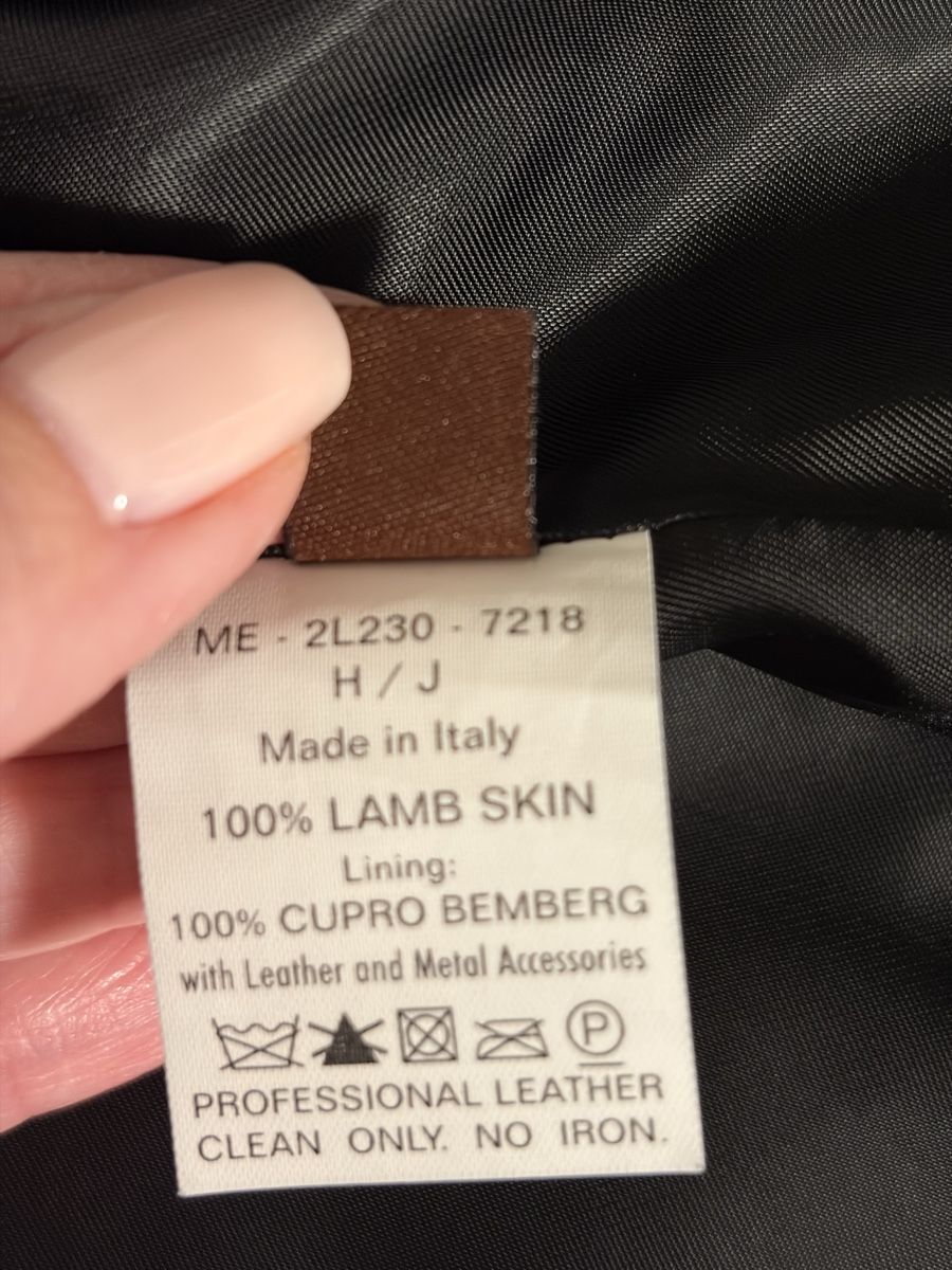 Bally Giacche: Bally Soft Lambskin Leather Jacket, Made in Italy, Size 38 – Nuovo (secondo la descrizione) da Sarnen venduto da vik_jw5z 6