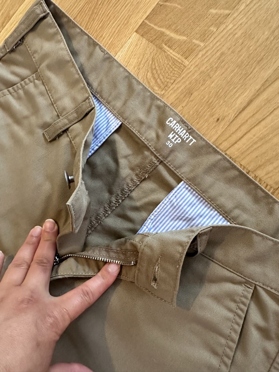 Carhartt Pantaloni: Carhartt Shorts Gr. 30 beige – Nuovo e nell'imballaggio originale da Erlinsbach SO venduto da dikaan 3