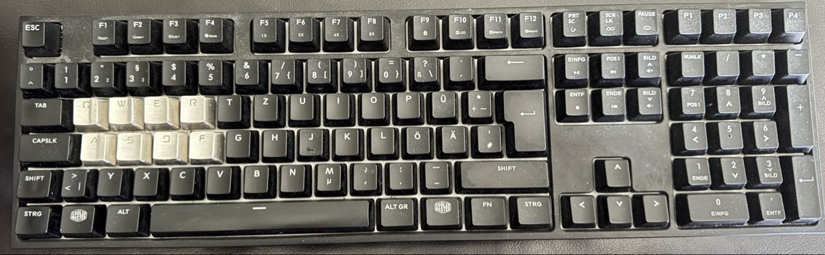 Tastiere: Gaming Tastatur Cooler Master Masterkeys Pro L - Cherry Red – Usato da St. Gallen venduto da xl3olt 6