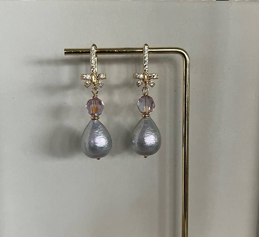Orecchini pendenti & Orecchini a lobo: Perlen Ohrringe Swarovski  – Usato da Buchs SG venduto da jco_st8t 1