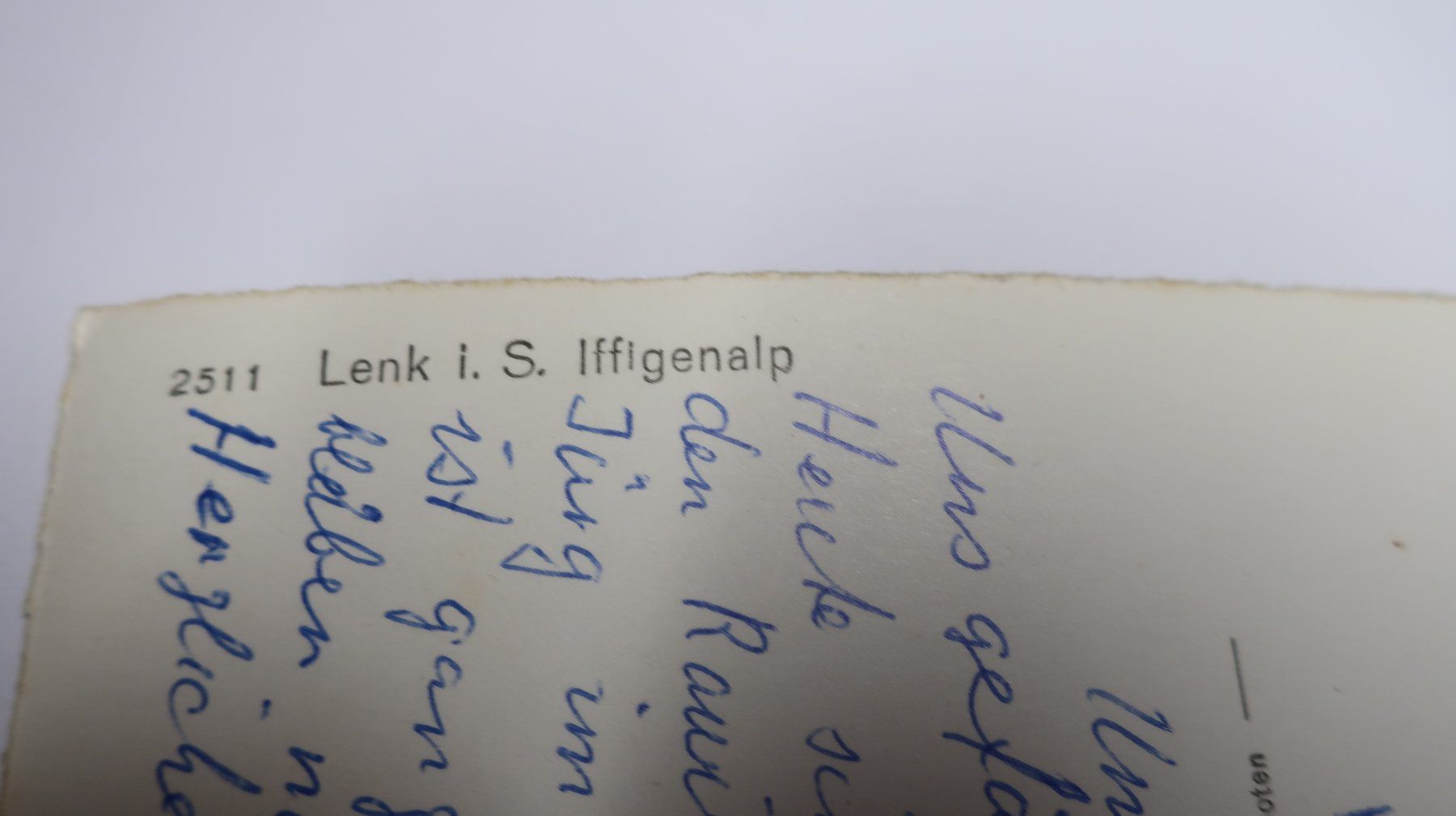 Cartoline postali: Lenk i. S. Iffigenalp 1966 – Usato da Cormoret venduto da Pascalll2001 8