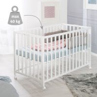 Roba Fold Up Babybett + Roba Air Balance Plus Matratze