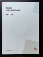 PTT-Souvenir 1993 150 Jahre Schweizermarken mit Vignette