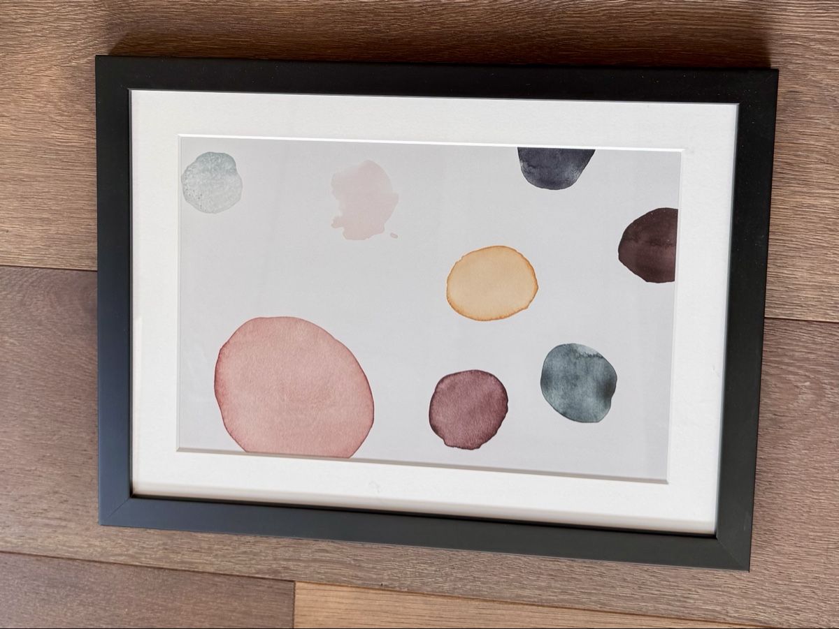 Cadres de tableaux: Junique Bilderrahmen 4er Set Holz schwarz mit Bildern Blume  – D'occasion à Dickbuch par lookandsee76 4