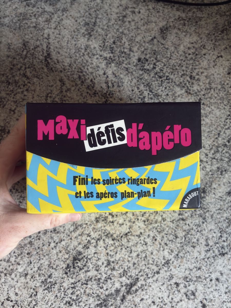 Jeux: Jeu de cartes Maxi défis d'apéro Marabout – Neuf (Voir description) à Peseux par fio_n9qk
