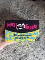 Jeu de cartes Maxi défis d'apéro Marabout