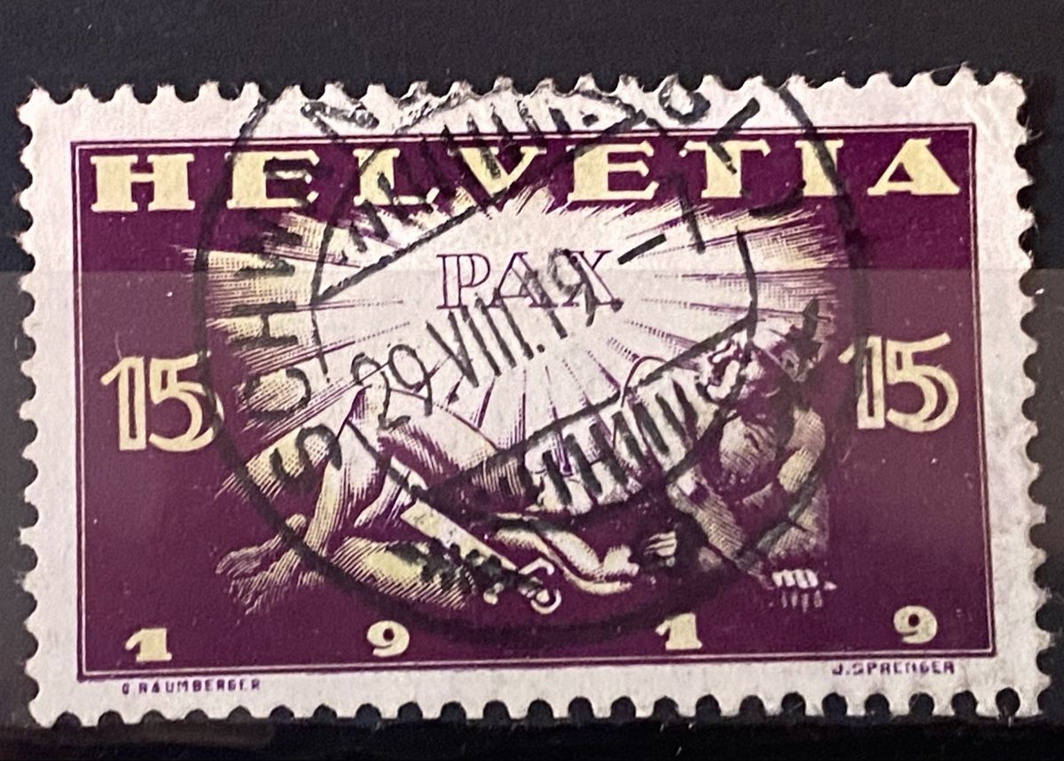 Tutti i francobolli: Timbres - Suisse – Usato da Petit-Lancy venduto da Solcarm 5
