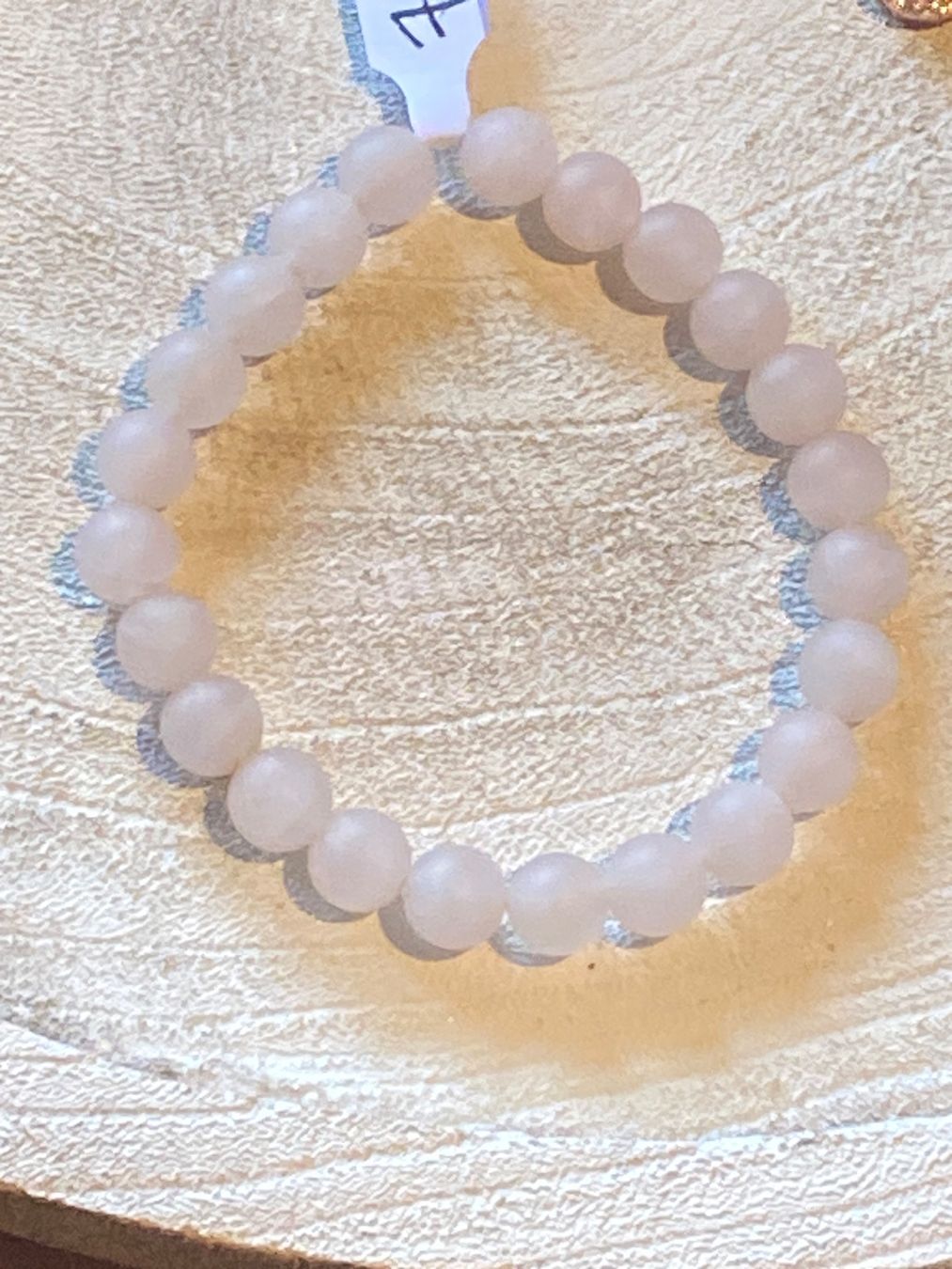 Bracciali & Braccialetti: EDELSTEINARMBAND ROSENQUARZ – Nuovo e nell'imballaggio originale da Meienried venduto da ManuelaBoutique