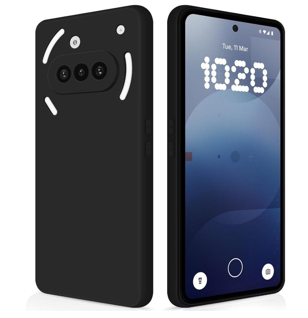 Cover & Protezioni schermo: Nothing Phone 3A black Case Schutzhülle TPU – Nuovo e nell'imballaggio originale da Rorschacherberg venduto da elektrofreak