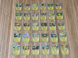 Pokémon 30th Celebration complete Pikachu Set (JP)