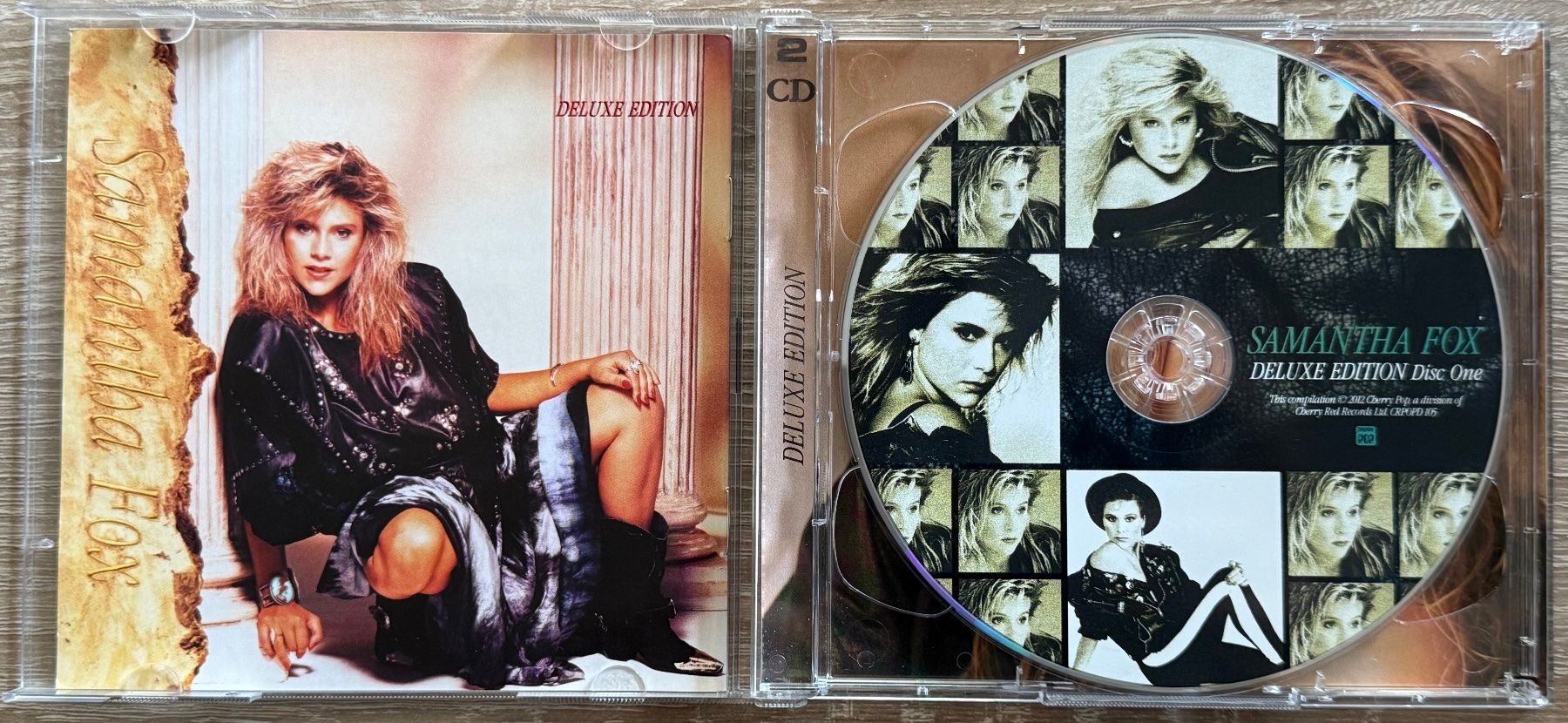 CD: Samantha Fox Deluxe Edition 2x Picture CD Album Cherry Pop – Usato da Aarau venduto da Grogu66 2