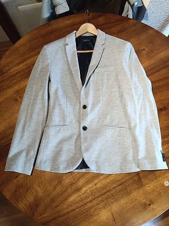 Veste costume grise Zara