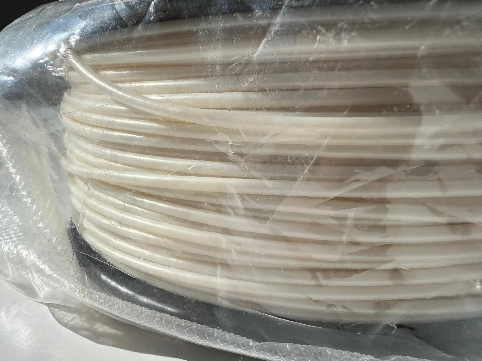 Filament Pearlweiss ABS, 3DWare 2.85 mm, 1 kg, Neu (Neu (gemäss ...