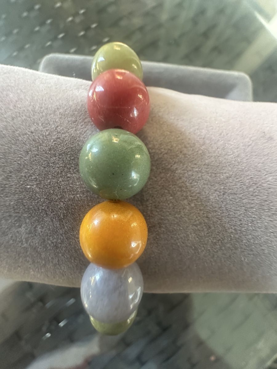 Bracciali & Braccialetti: Mookait Jasper Stretch Armband – Nuovo e nell'imballaggio originale da Kriens venduto da Hortensie6 1