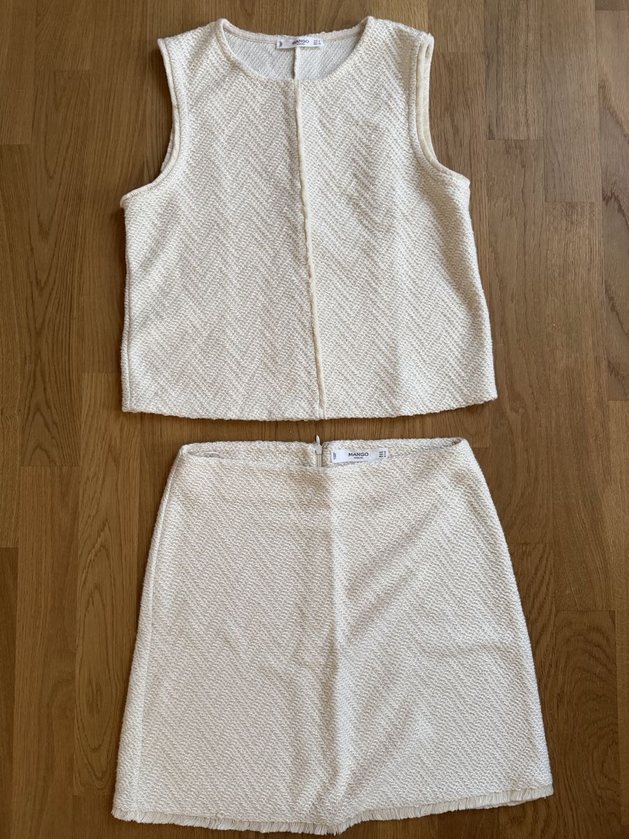 Mango Top: Mango Rock und Top Set beige Gr. M Sommer – Usato da Itingen venduto da Granini_93