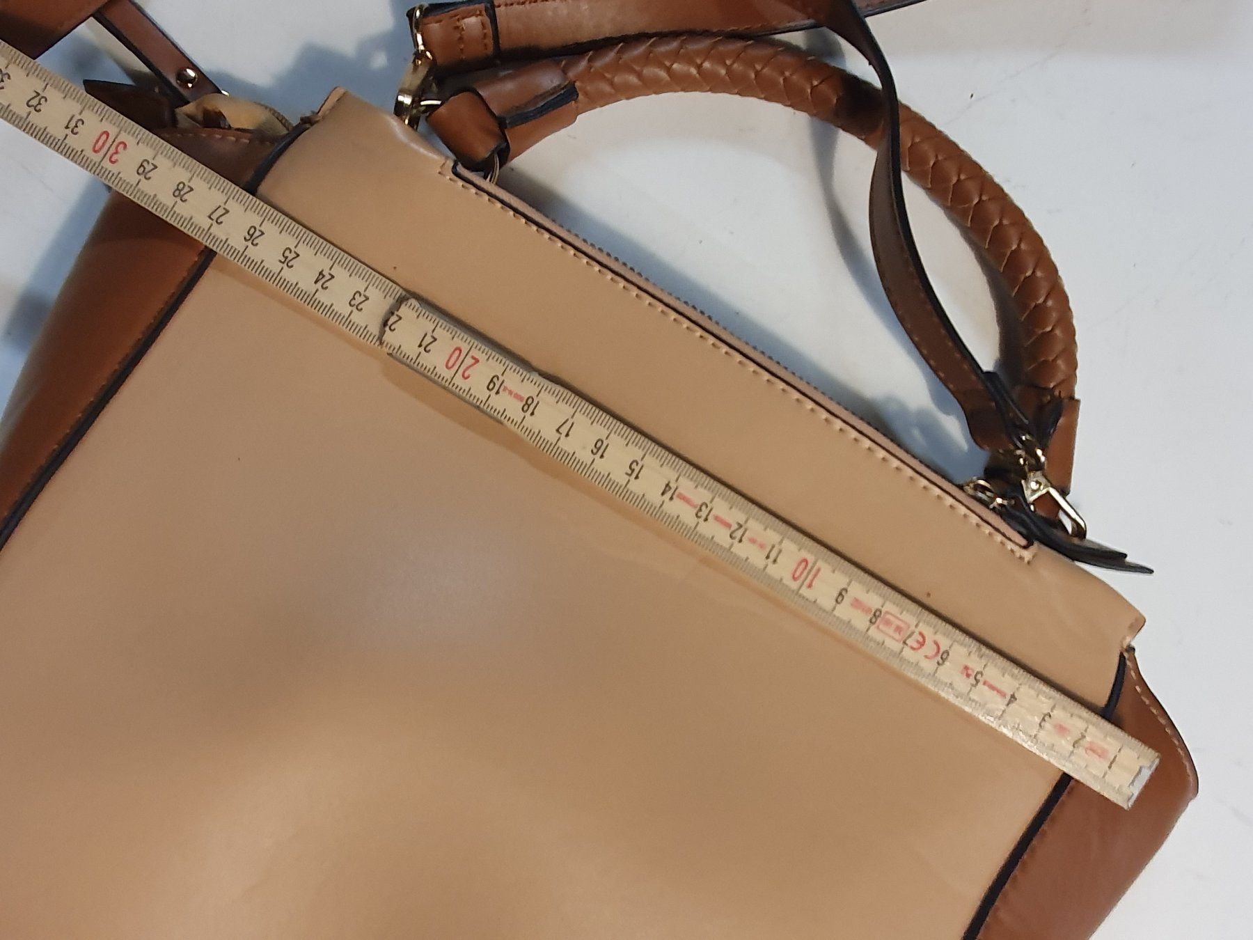 Borse da donna: Kunstleder Damenhandtasche braun – Usato da Zürich venduto da loosebone 6