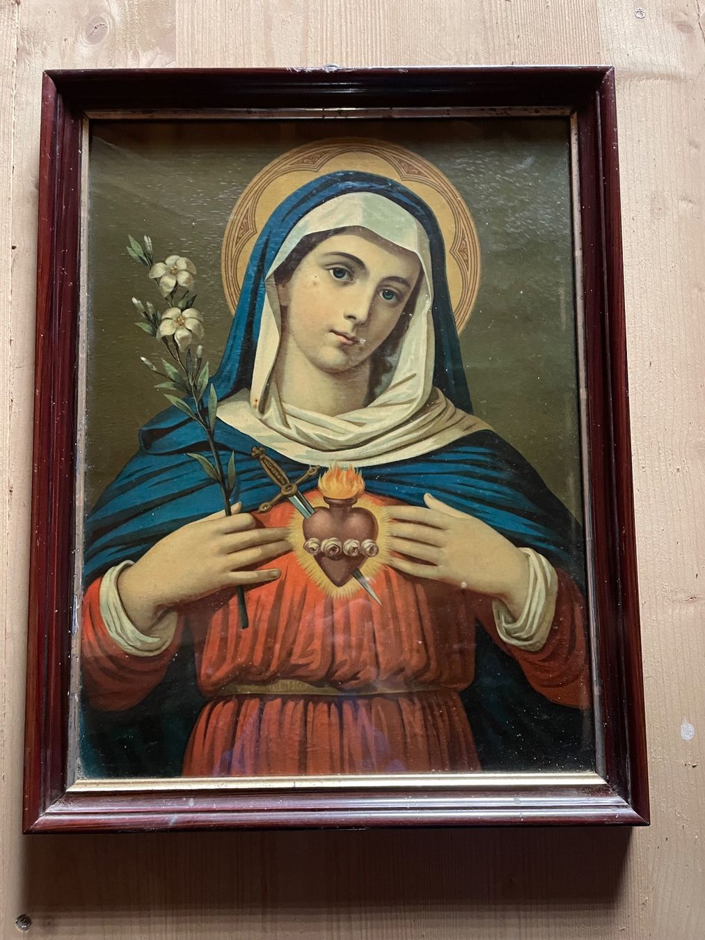 Foto & Immagini: 3 gut erhaltene religiöse Bilder – Usato da Altendorf venduto da urm_xt72
