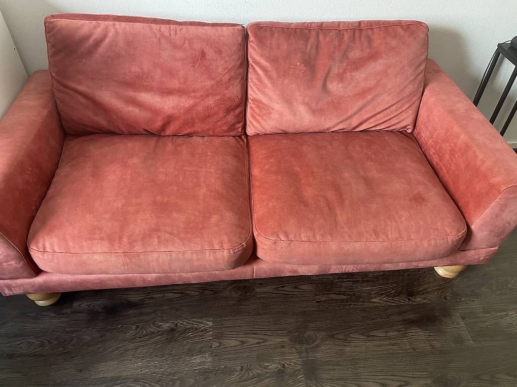 Sofas: Samt Sofa – Gebraucht aus Felben-Wellhausen von dekii27
