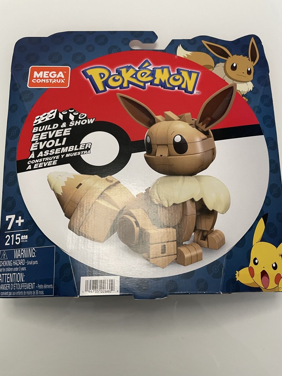 Pokémon Spielzeuge: Mega Construx Pokémon Eevee Nuovo – Neu und originalverpackt aus Gordola von ven_hk7f