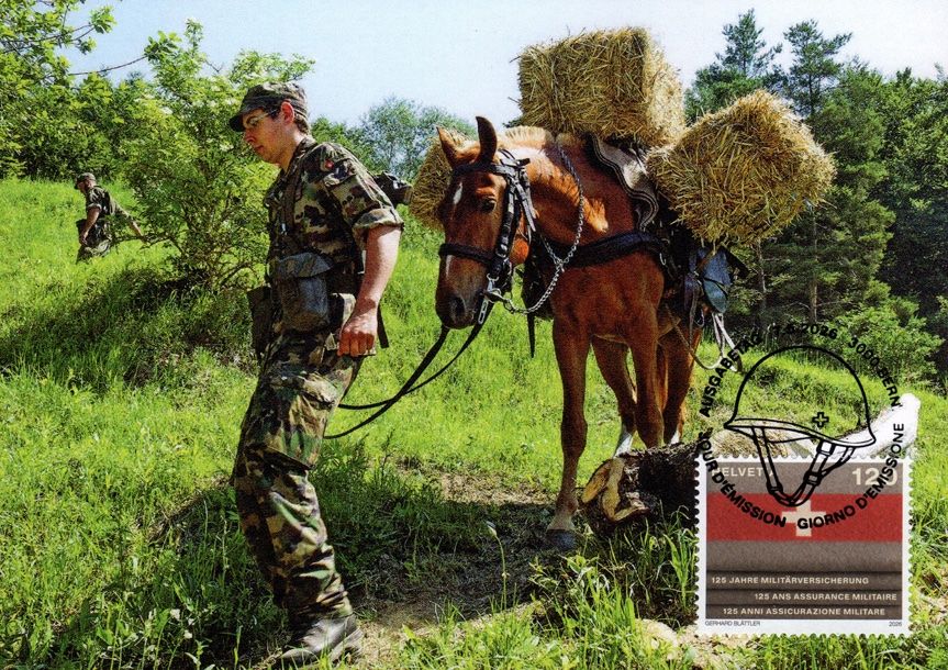 Tutti i francobolli: Maximumkarte Militärversicherung – Nuovo (secondo la descrizione) da Dottikon venduto da haeusibuh5