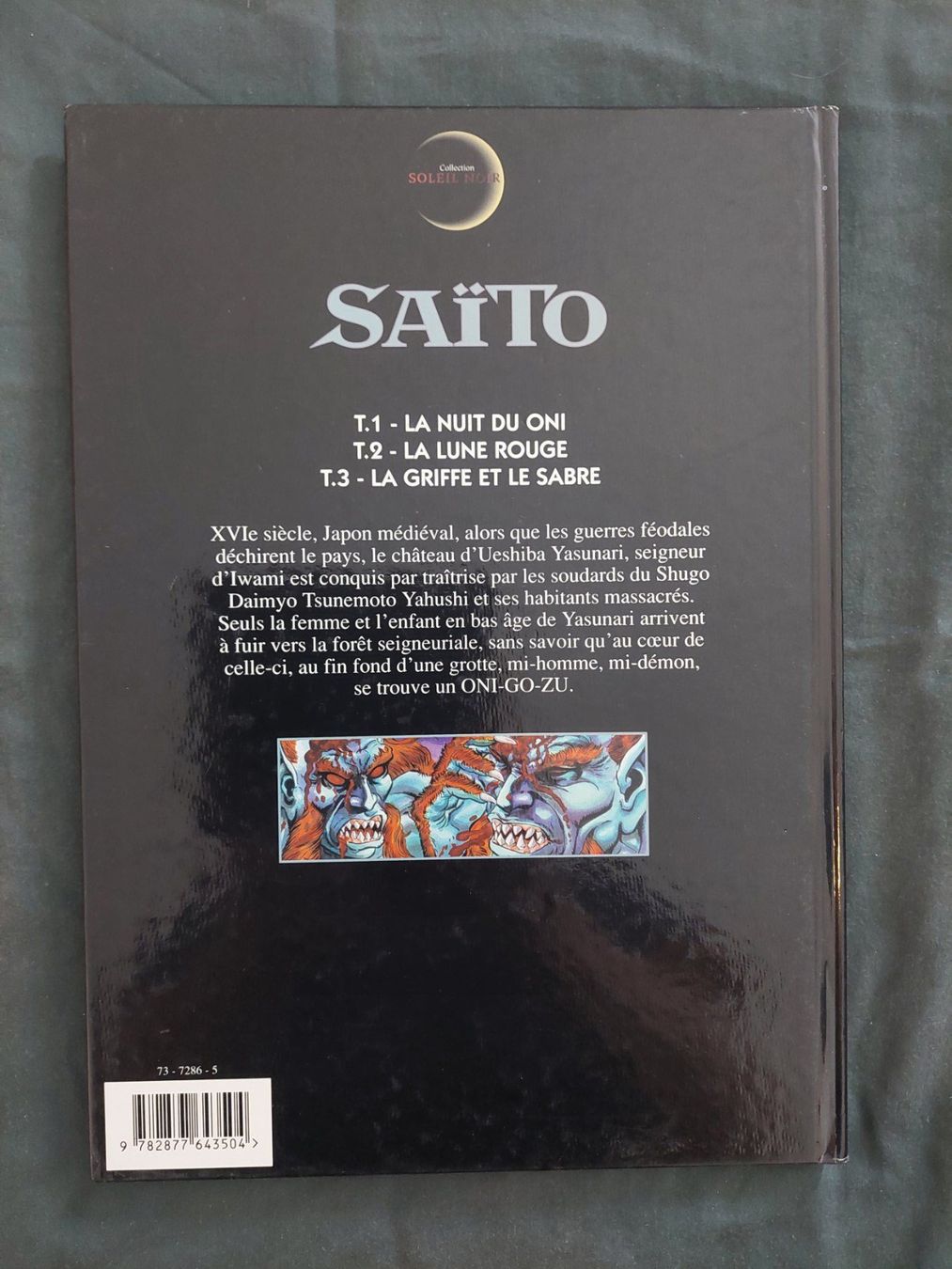 Comics: Corteggiani / Saïto T.3 La Griffe et le Sabre – Gebraucht aus Genève von Blu_BD 1