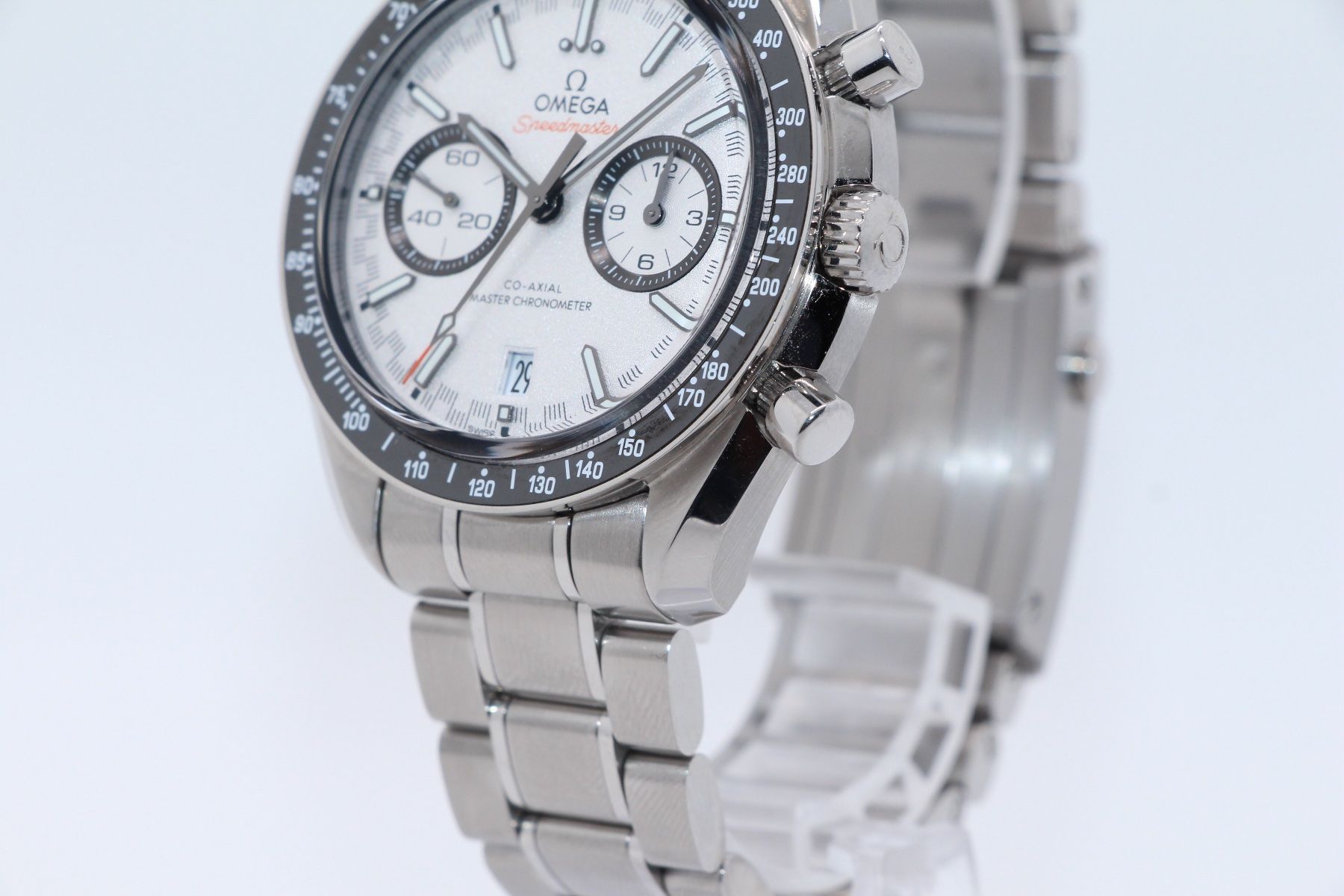 Omega Uhren: Omega Speedmaster Racing Ref. 329.33.44.51.04.001, Full-Set – Gebraucht aus Zug von eMDi_Collection 1