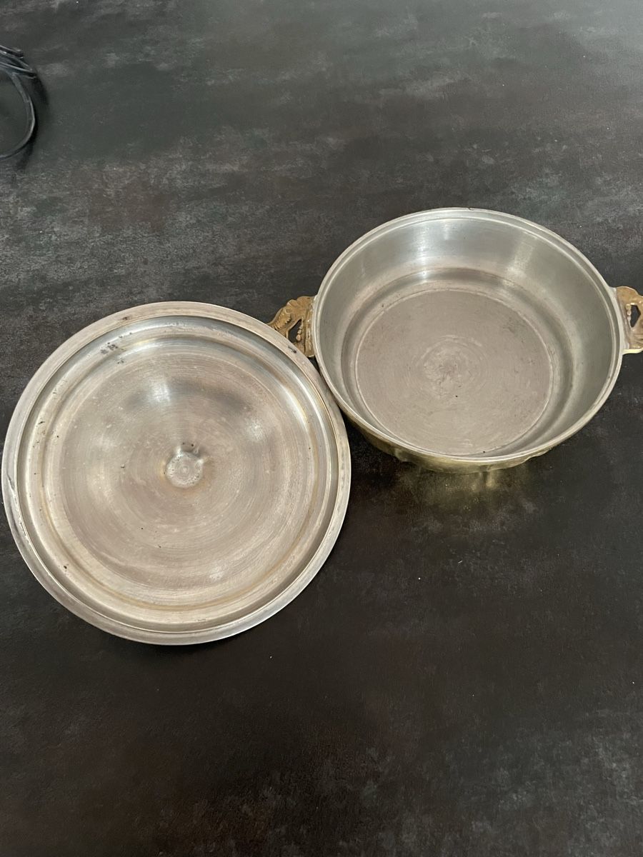 Barattoli: Boite Vintage en laiton – Usato da Vallamand venduto da Bricbracbroc82 4
