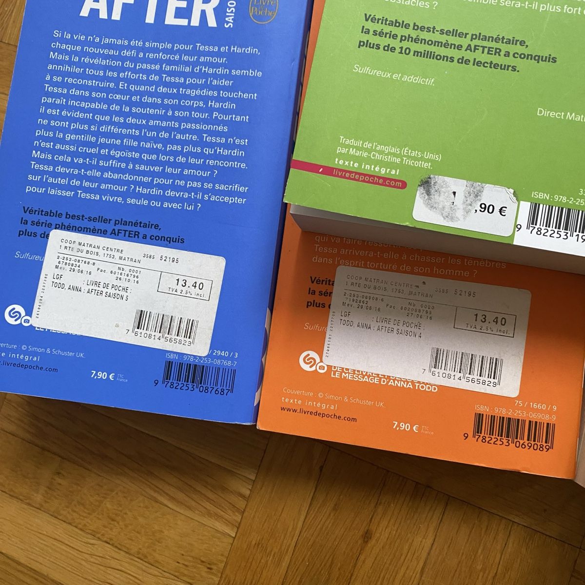 Libri: After Anna Todd Saga Complète – Usato da Givisiez venduto da dor_xb9k 2