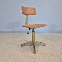 1950 Bürostuhl Werkstattstuhl Desk Chair Drehstuhl Stuhl