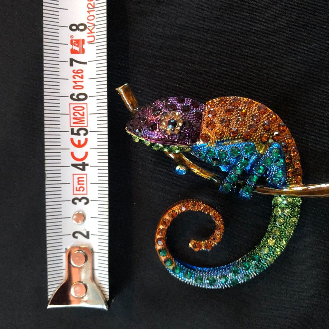 Spille & Fermagli: Chameleon Brosche (Anhänger) – Nuovo (secondo la descrizione) da Gams venduto da Mariawicca 1