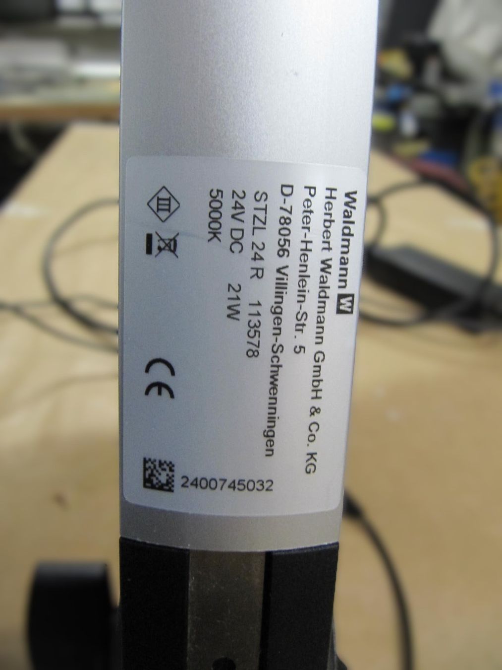 Lampade: Waldmann Gestängeleuchte Werkstattleuchte LED – Usato da Seedorf BE venduto da bkcrea 3