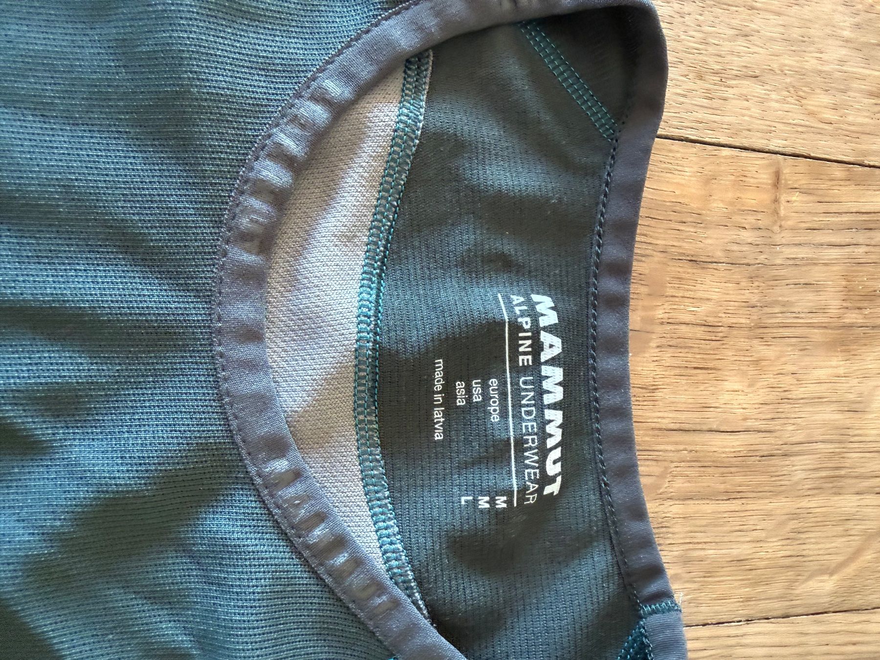 Mammut T-shirt: Mammut Shit Alpine Underwear Gr. M – Usato da Flüh venduto da domiri 1