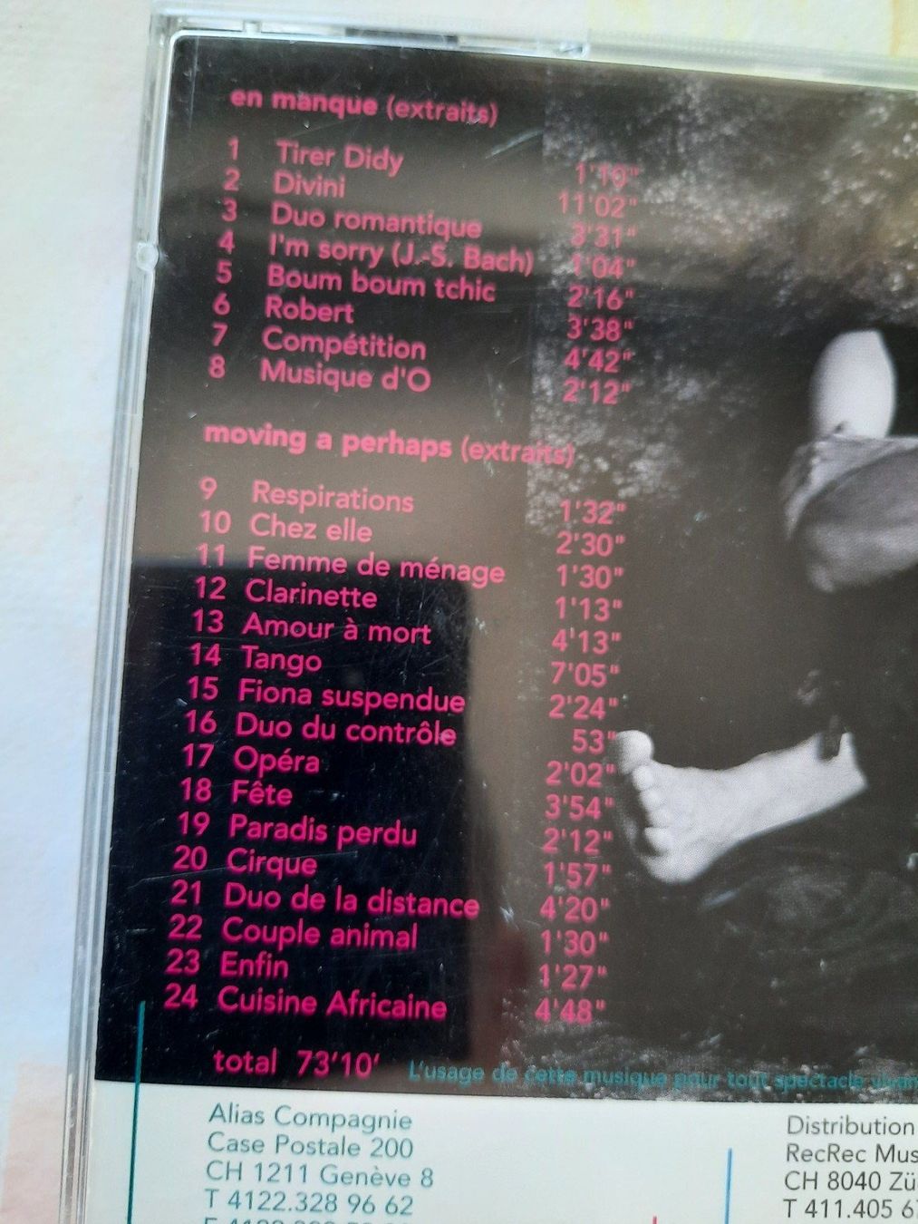 CDs: Cd Pascal Auberson et la compagnie Alias – Gebraucht aus Pully von bro_n52j 3