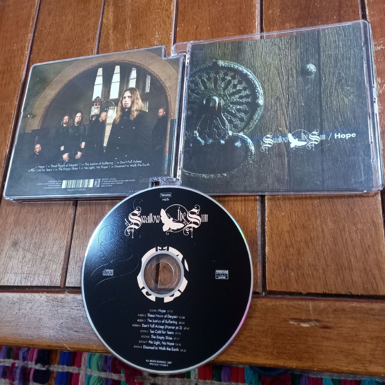 CD: swallow the sun - hope – Usato da St-Cergue venduto da VeganWarrior