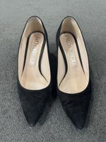 Elegante Wildleder Pumps, Gr. 39, guter Zustand