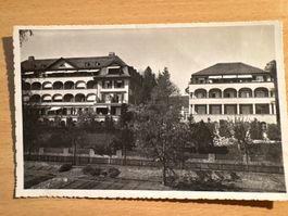 Ansichtskarte Sanatorium St. Anna Luzern mit Briefmarke f...