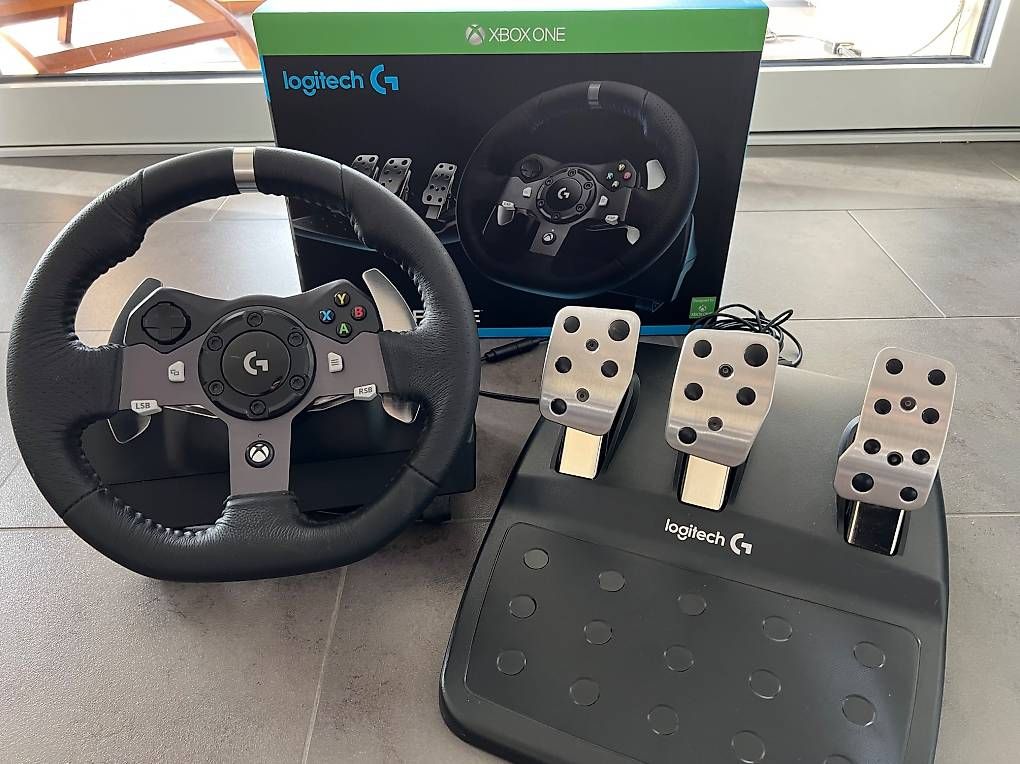 Giochi: Logitech G920 Driving Force Lenkrad in OVP – Usato da Baar venduto da Kai87