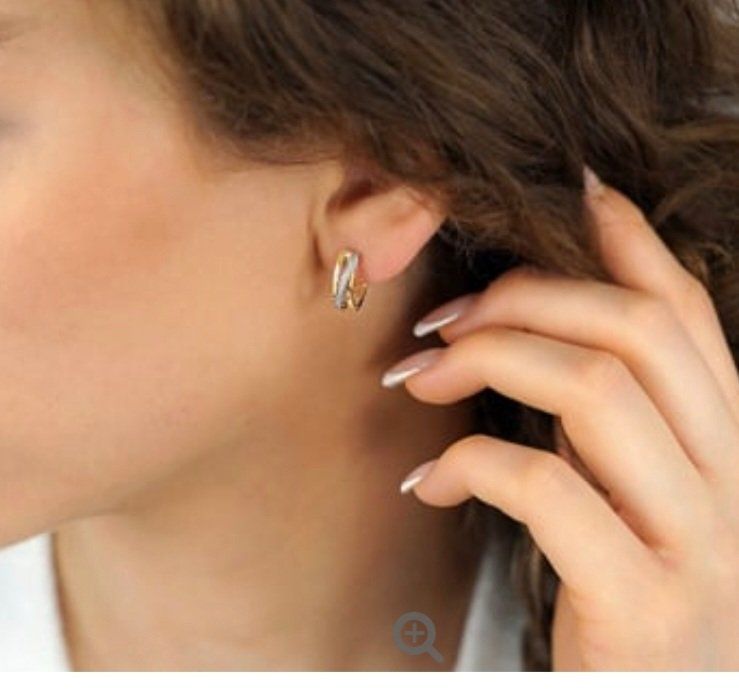 Orecchini pendenti & Orecchini a lobo: Goldohrringe mit Diamanten 0,110 ct – Nuovo e nell'imballaggio originale da Wädenswil venduto da sos_6vlx 1