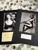 JAMES BOND UND DRACULA AUTOGRAMME  LEIDER NICHT VON J. BOND