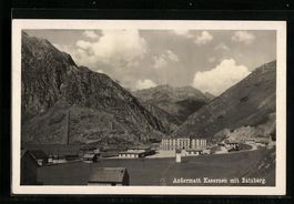 AK Andermatt, Kasernen mit Bätzberg