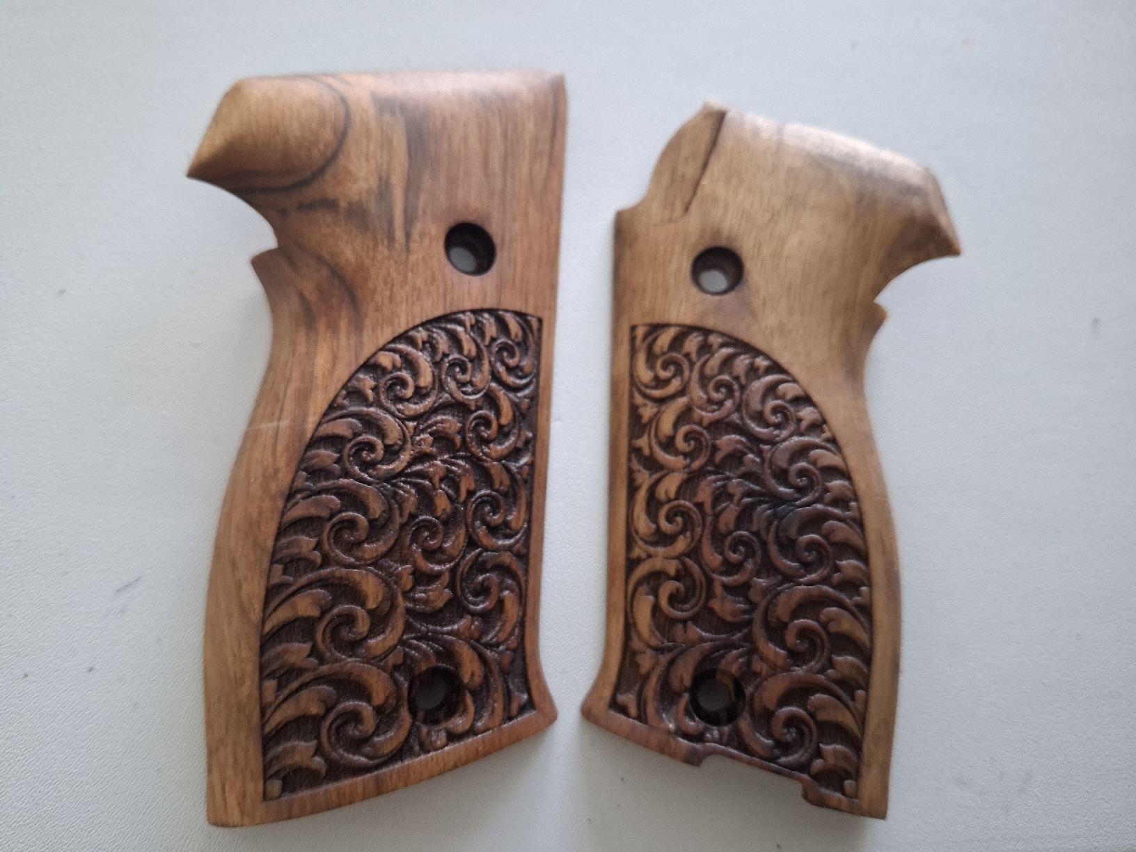 Combatgriffschalen Für Zoraki Revolver Holzoptik - ASMC Unlimited