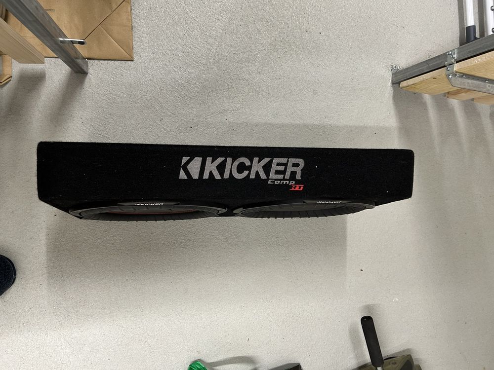 Kicker Doppel Subwoofer CompRT 2x 12