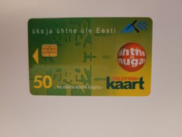Telefonkarte Estland