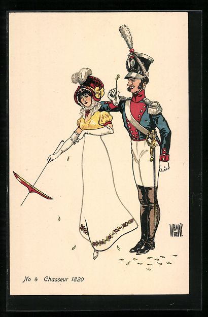 Foto, Lettere & Cartoline: sign. De Warnay: schweizer Soldat in Uni – Usato da Berlin venduto da bartko-reher
