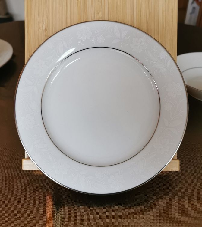 Noritake Geschirrsets: Porcelaine Japonaise de marque NORITAKE type 6909 Rainier – Neu und originalverpackt aus Genève von eti_lnc7 8